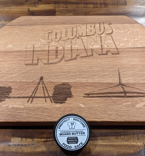 Barrel Head Charcuterie Board